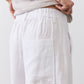 Carefree Wide Leg Linen Pants