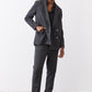 On the Clock Herringbone Blazer