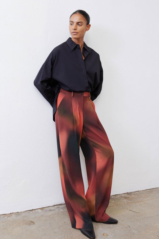 The Clean Pleat Wide Leg Pants