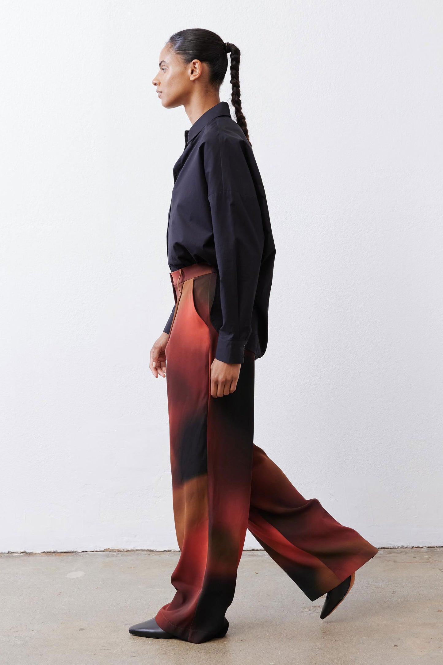 The Clean Pleat Wide Leg Pants