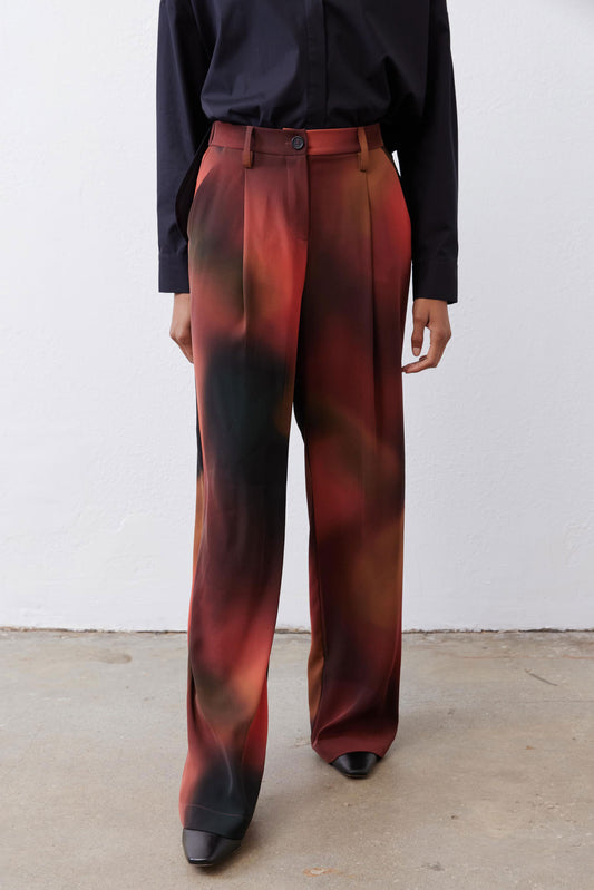 The Clean Pleat Wide Leg Pants