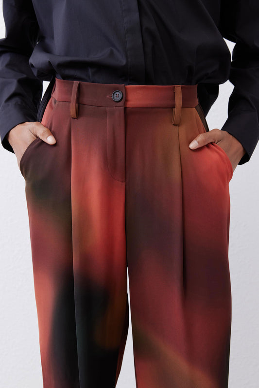 The Clean Pleat Wide Leg Pants