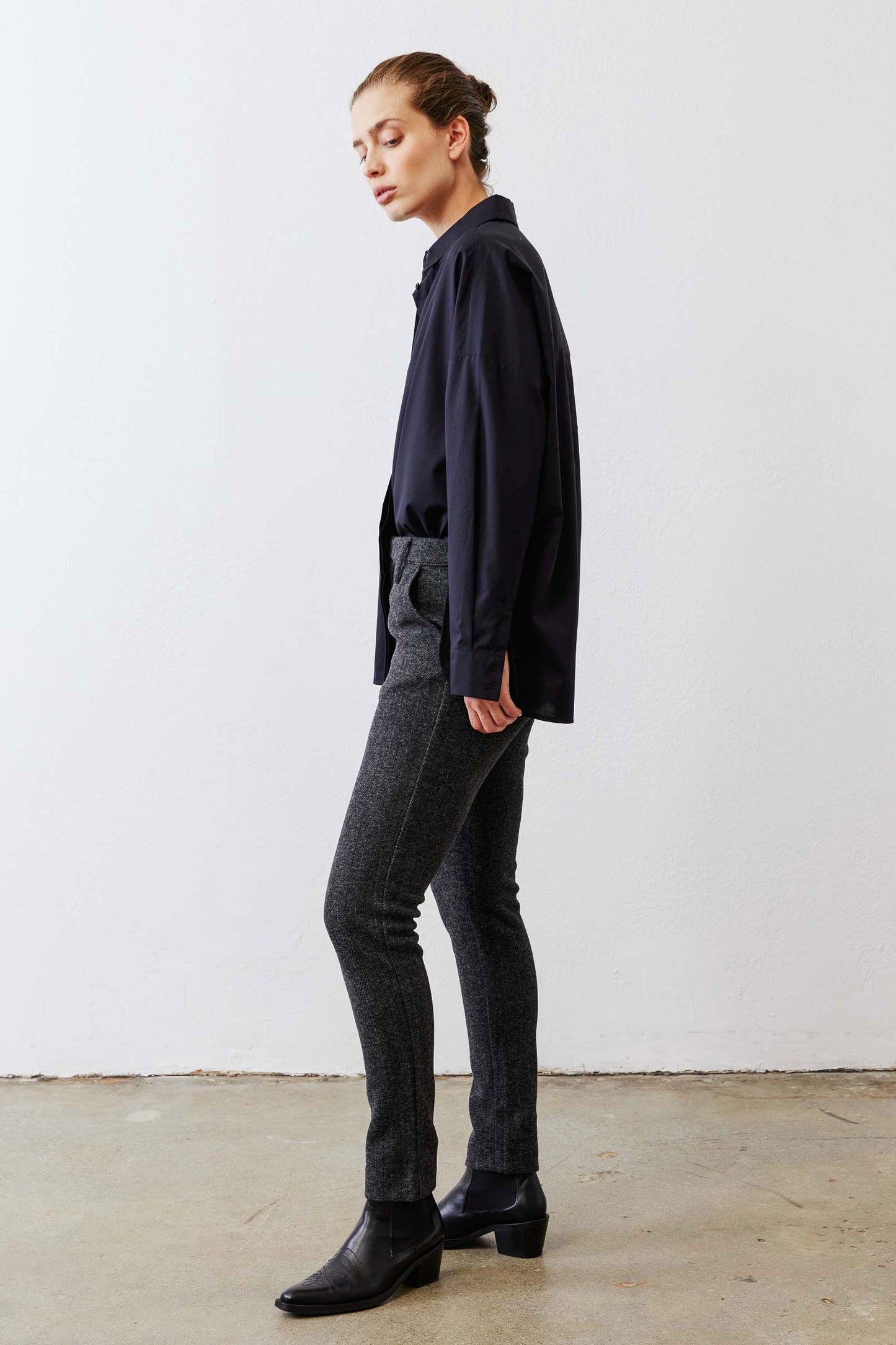 The Comfort Herringbone Trousers