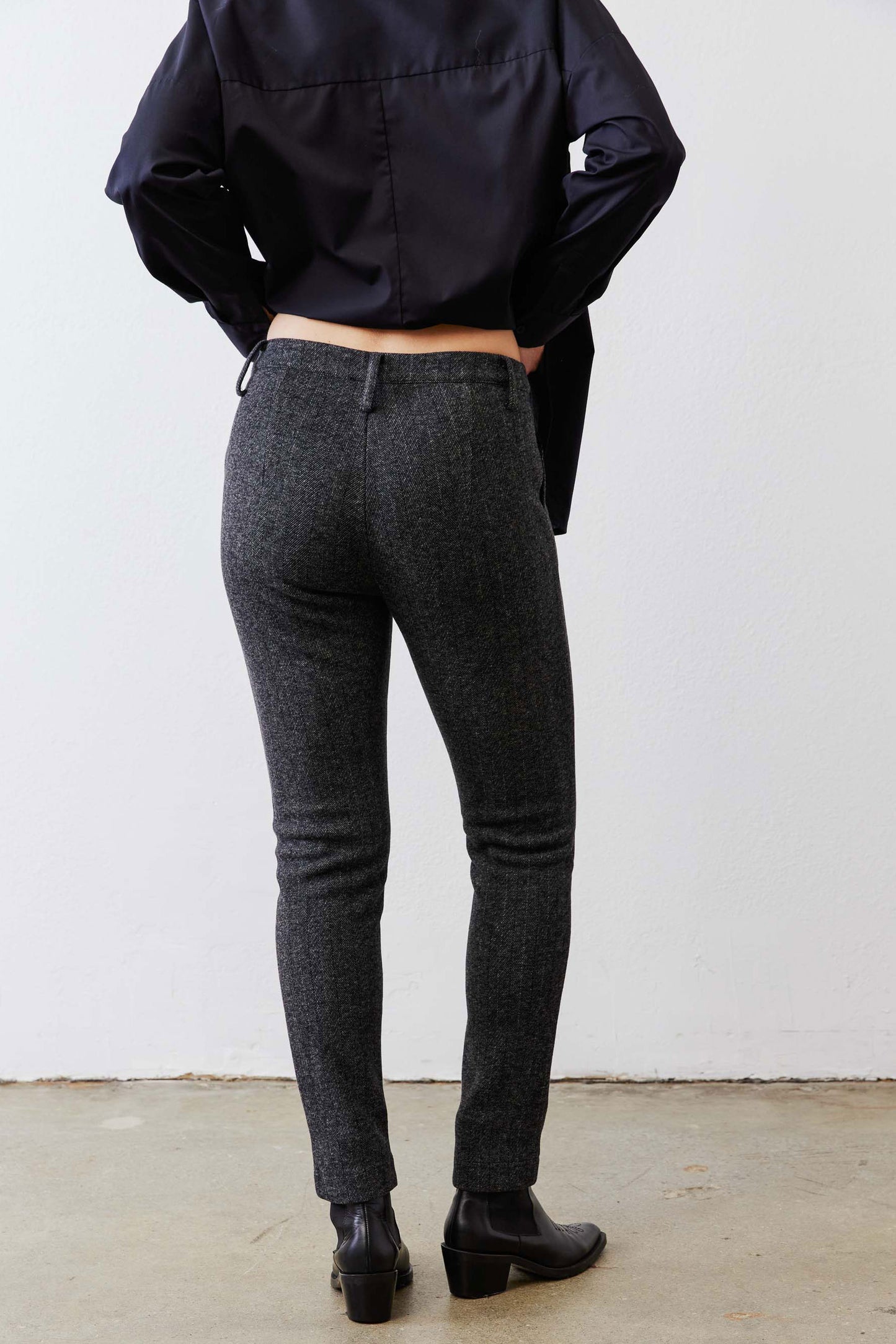The Comfort Herringbone Trousers