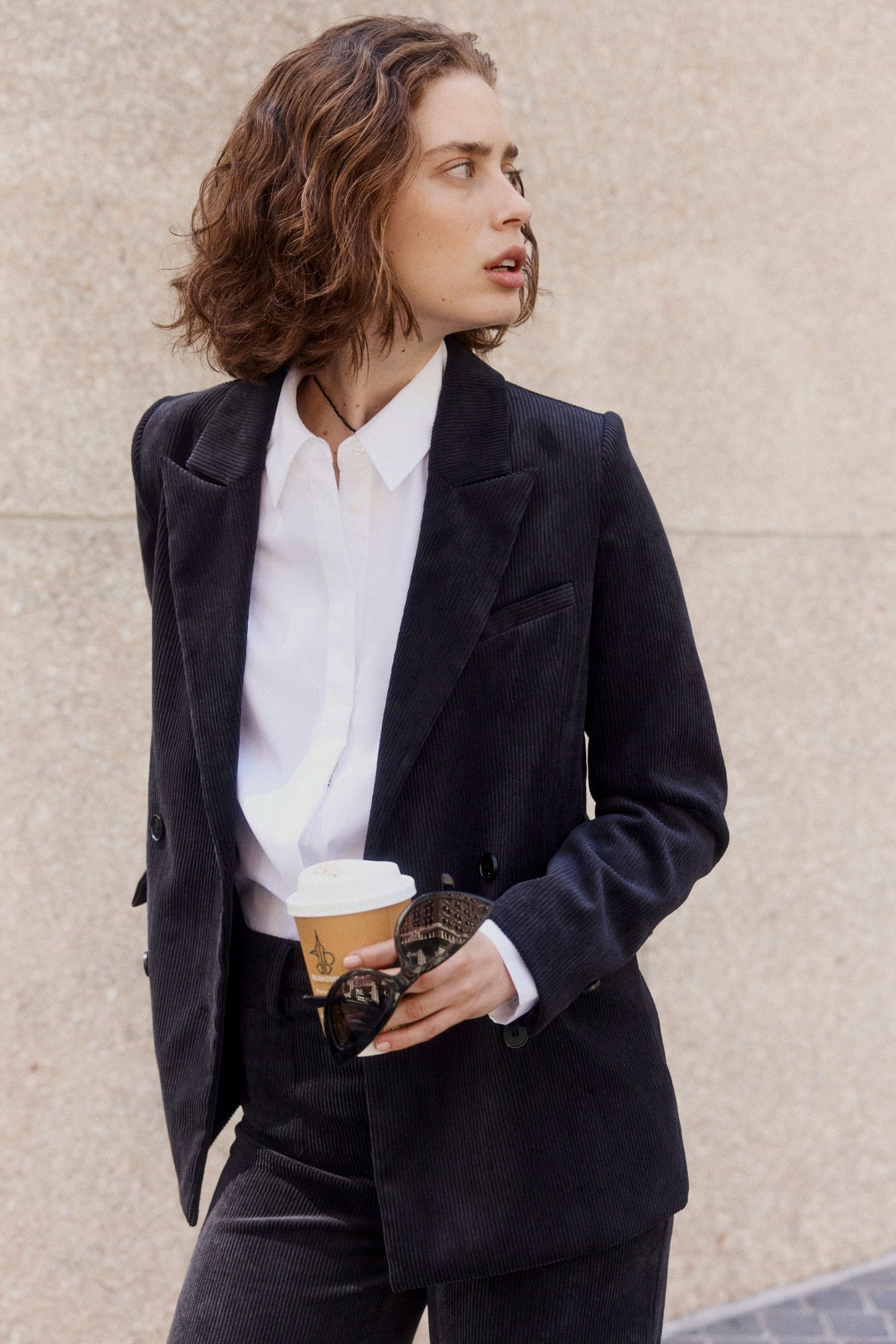 Corduroy On The Clock Blazer