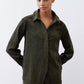 Corduroy Handkerchief Zip Top