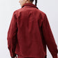 Corduroy Handkerchief Zip Top
