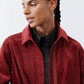 Corduroy Handkerchief Zip Top