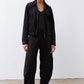 Cropped Corduroy Zip Jacket