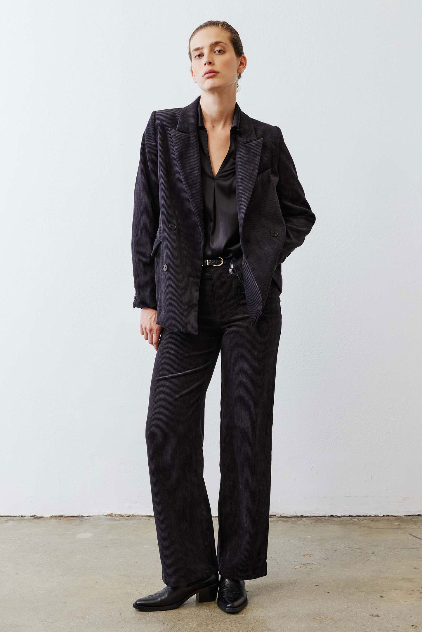 Corduroy On The Clock Blazer