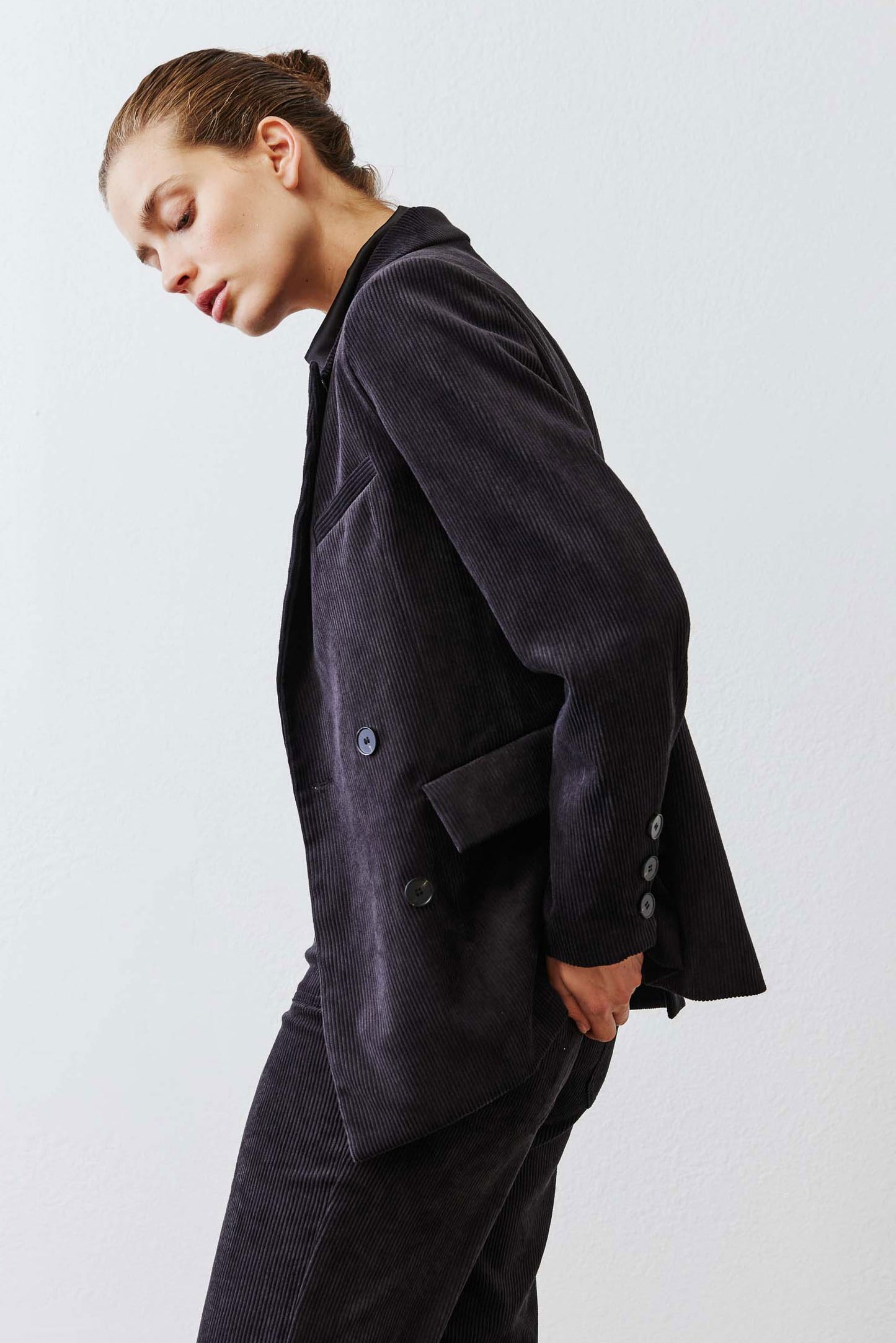 Corduroy On The Clock Blazer