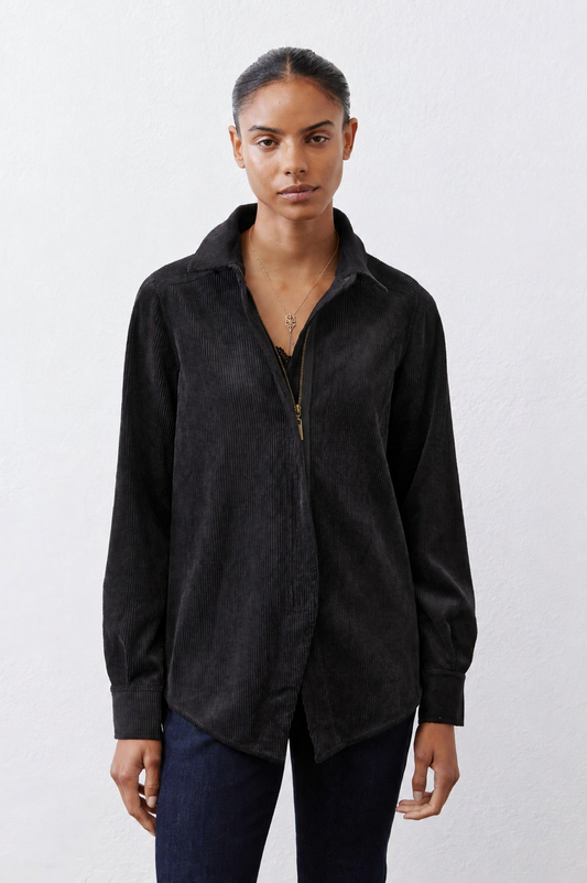 Corduroy Handkerchief Zip Top