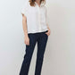 The Crop Mid-Rise Straight Jeans
