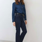 The Crop Mid-Rise Straight Jeans