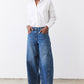 The Wide Barrel Leg Jeans