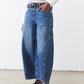 The Wide Barrel Leg Jeans