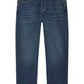 The Crop Mid-Rise Straight Jeans