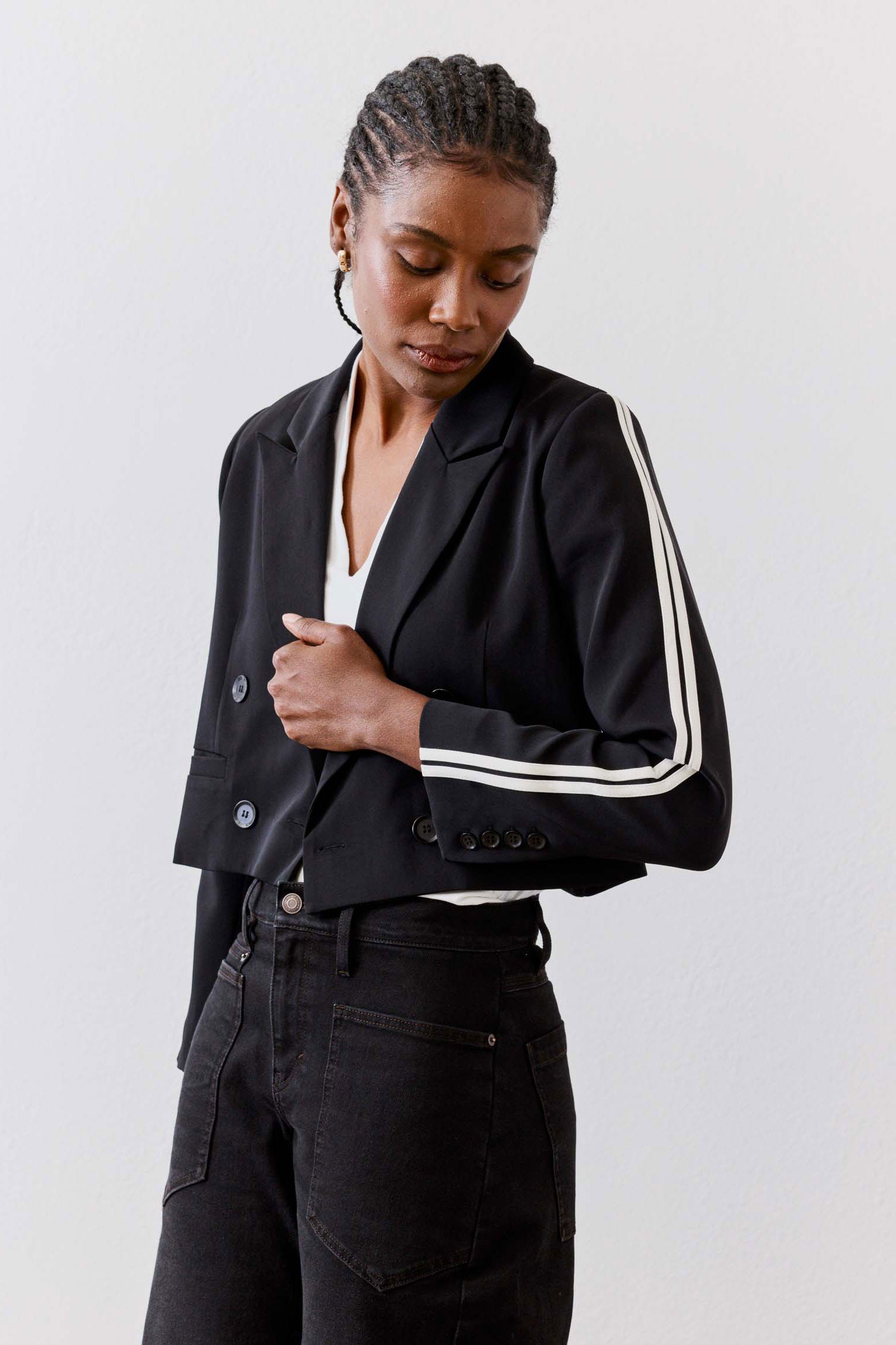 Cropped Blazer