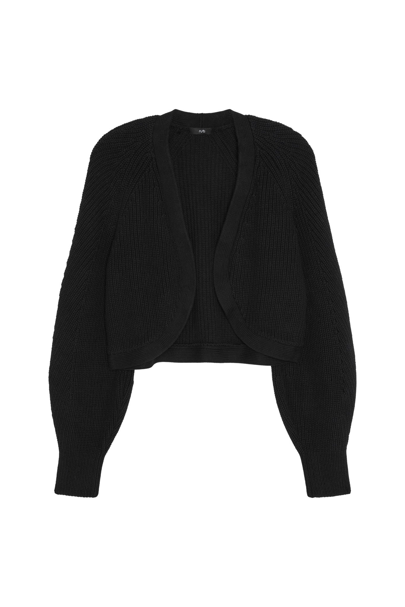 Cropped Bell Sleeve Cardigan