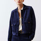 The Cropped Corduroy Chore Jacket