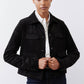 The Cropped Suede Jacket