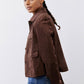 The Cropped Suede Jacket