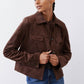 The Cropped Suede Jacket