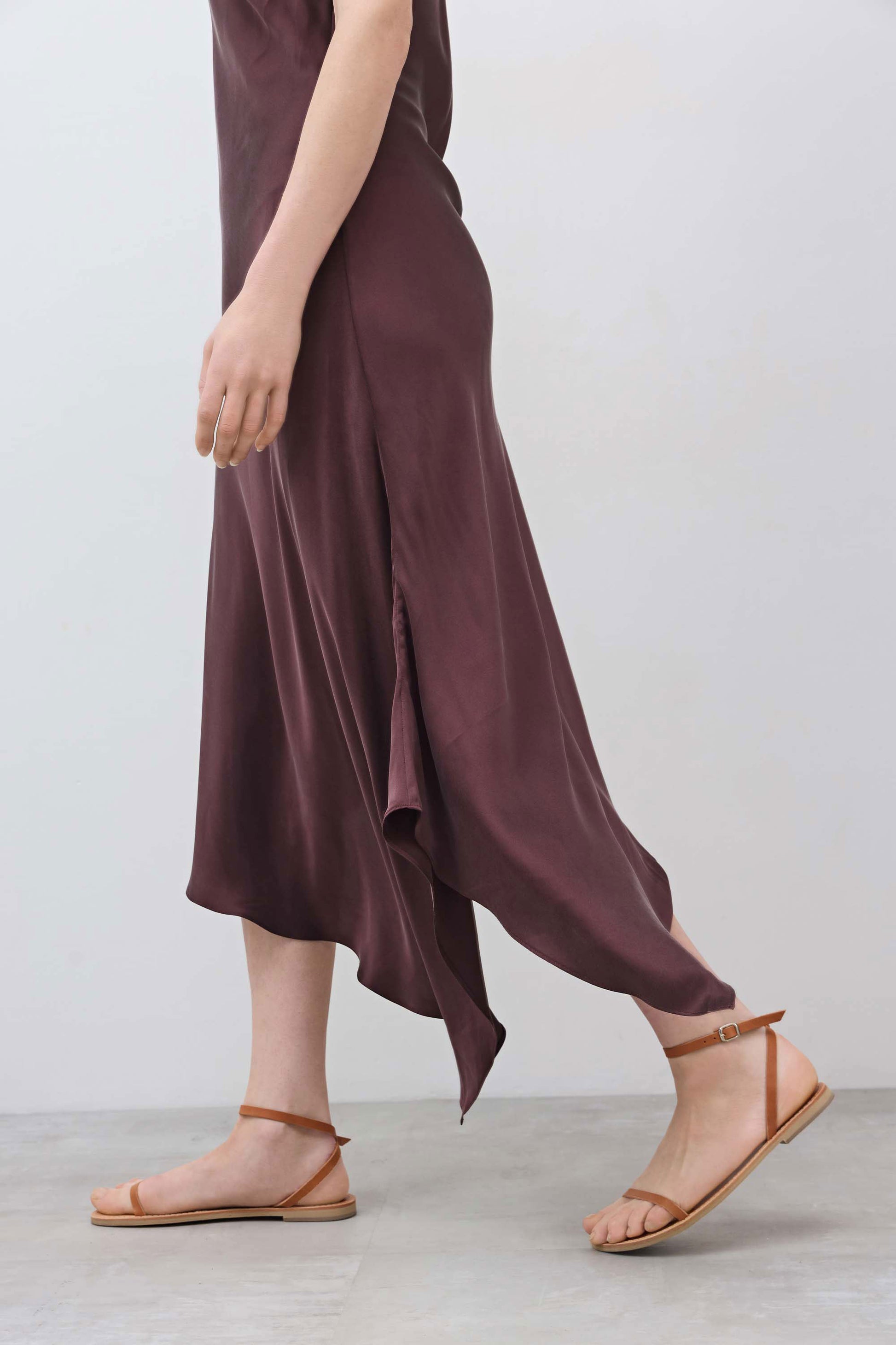 mariam silk bias cut flutter sleeve dress nuit Ulla Johnson MARIAM DRESS Nuit Size 6 $720