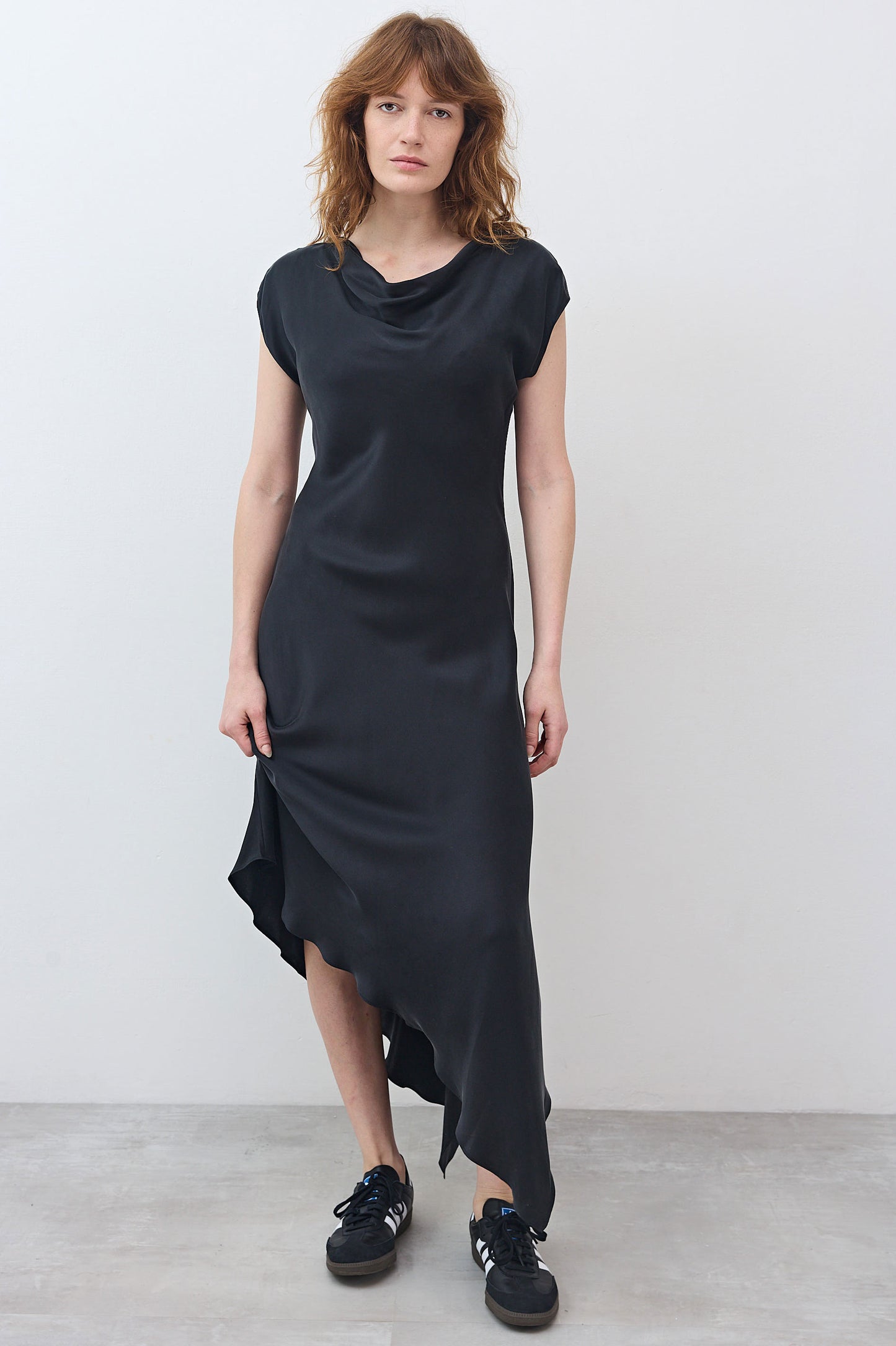 Cut on Bias Silk Dress