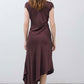 Cut on Bias Silk Dress