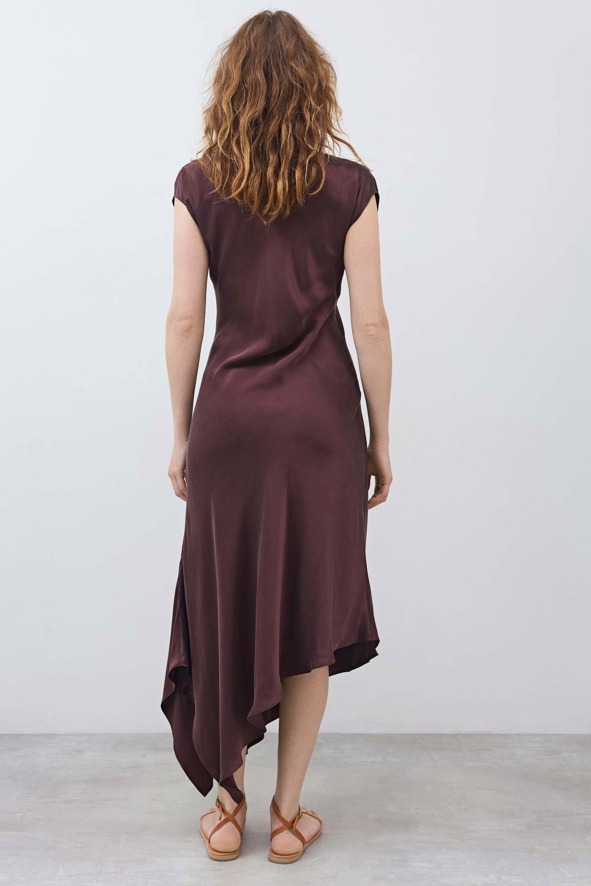 Cut on Bias Silk Dress Fudge / 14 Cut on Bias Silk Dress Fudge / 14