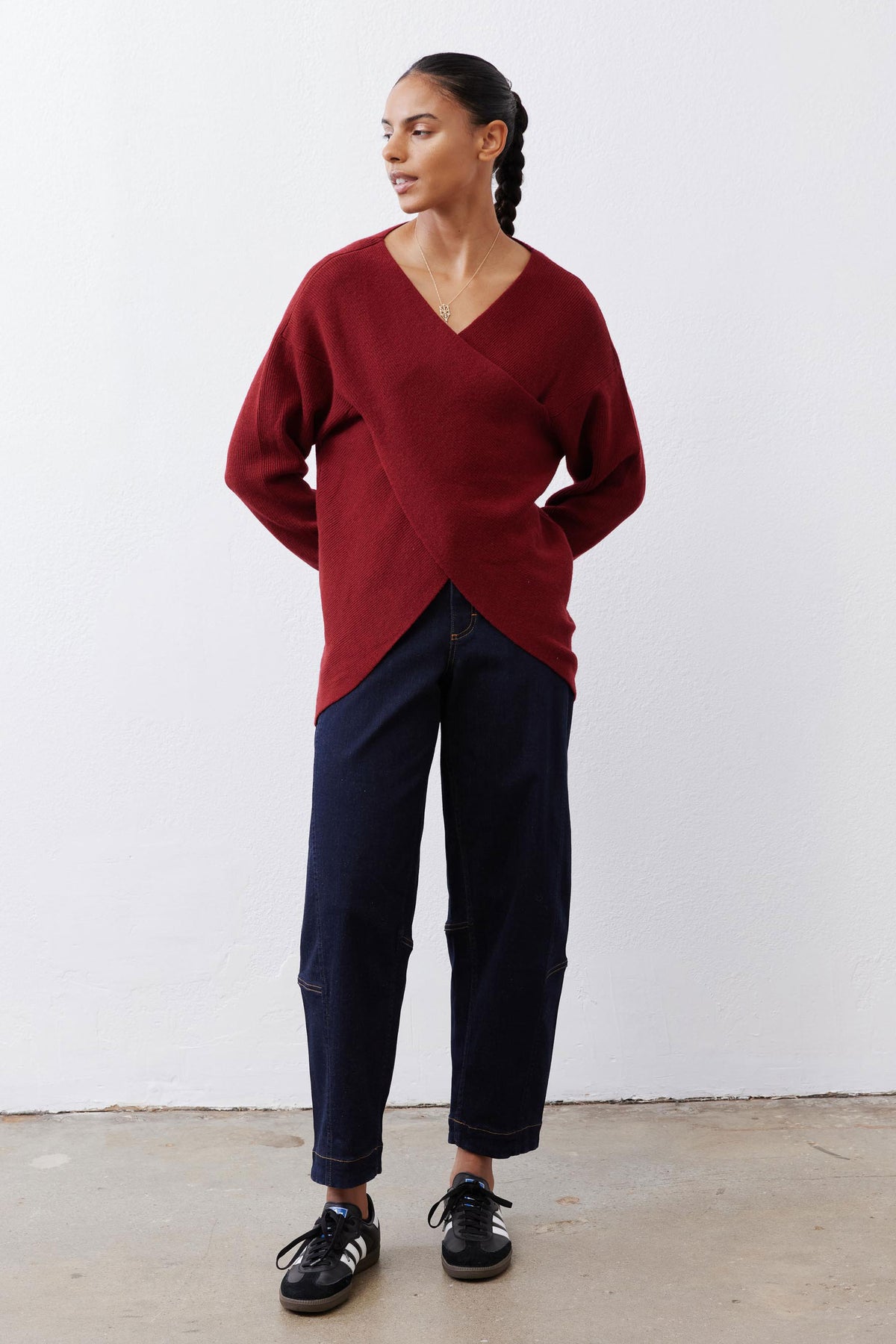 Dawn Criss Cross Sweater
