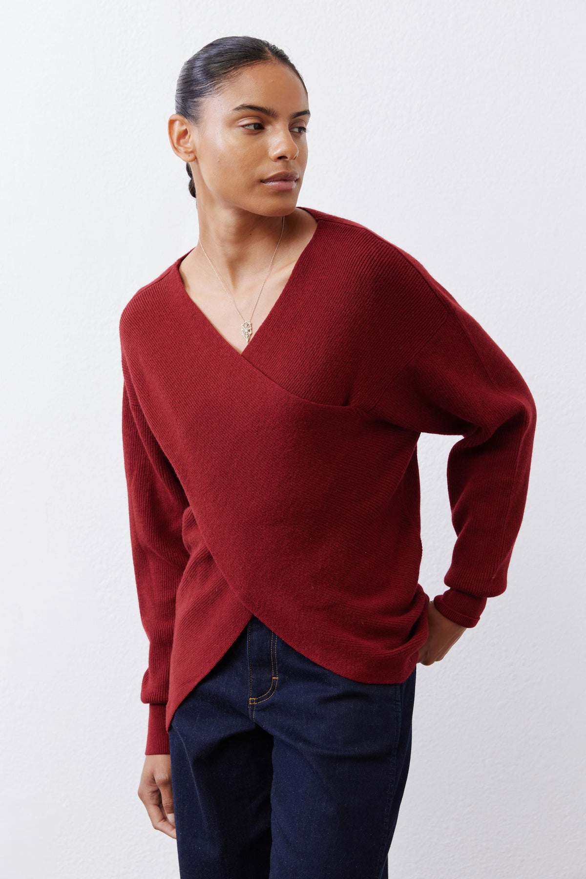 Dawn Criss Cross Sweater