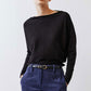 The Day to Day Ribbed Dolman Top