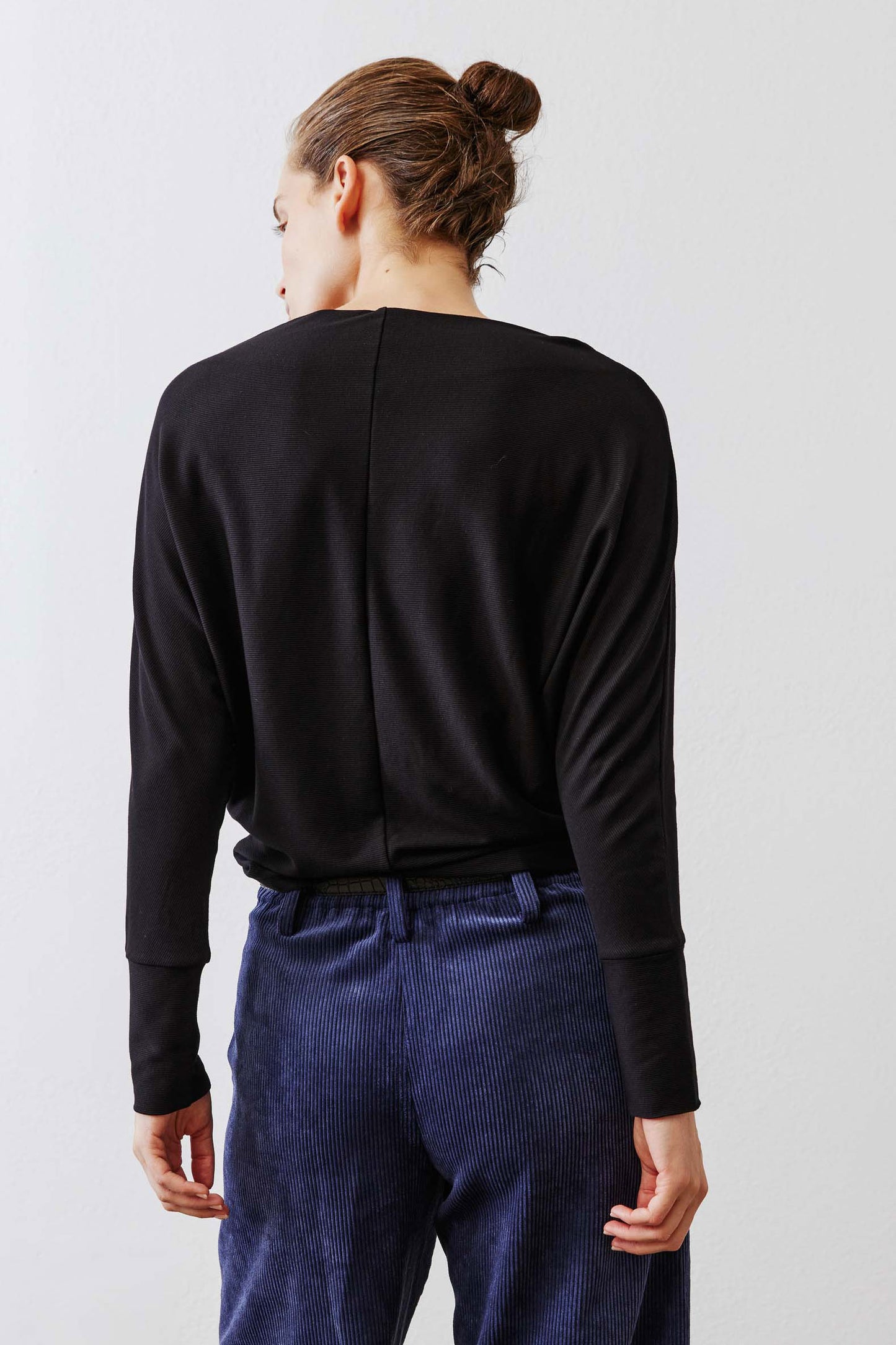 The Day to Day Ribbed Dolman Top