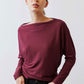 The Day to Day Ribbed Dolman Top