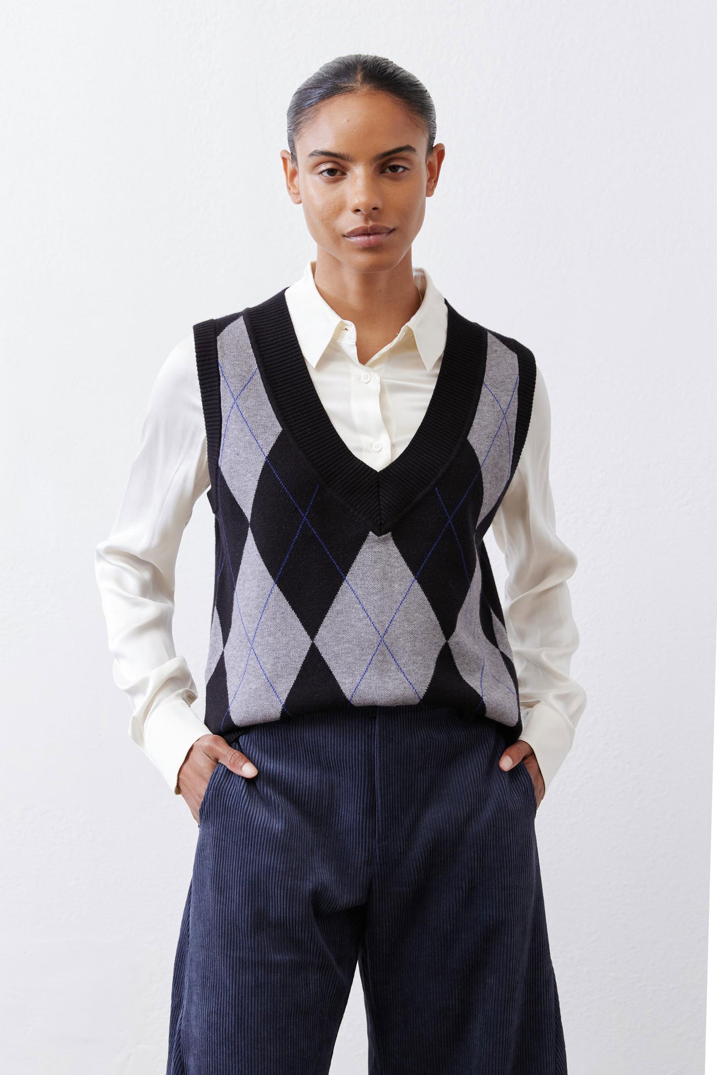 Deep V Sweater Vest
