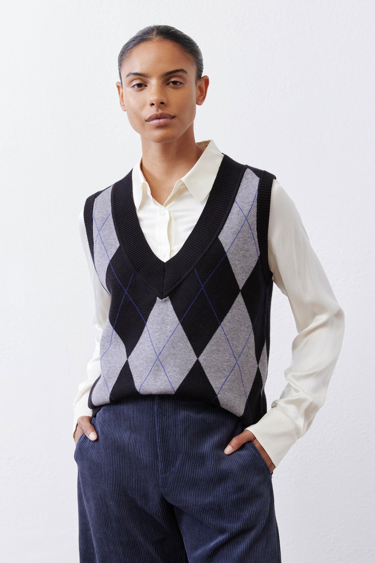 Deep V Sweater Vest