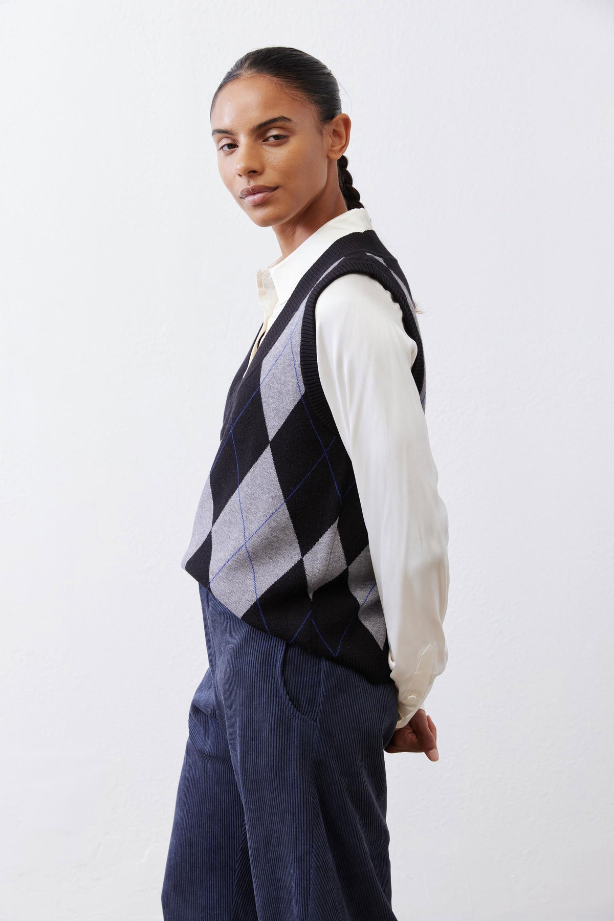 Deep V Sweater Vest