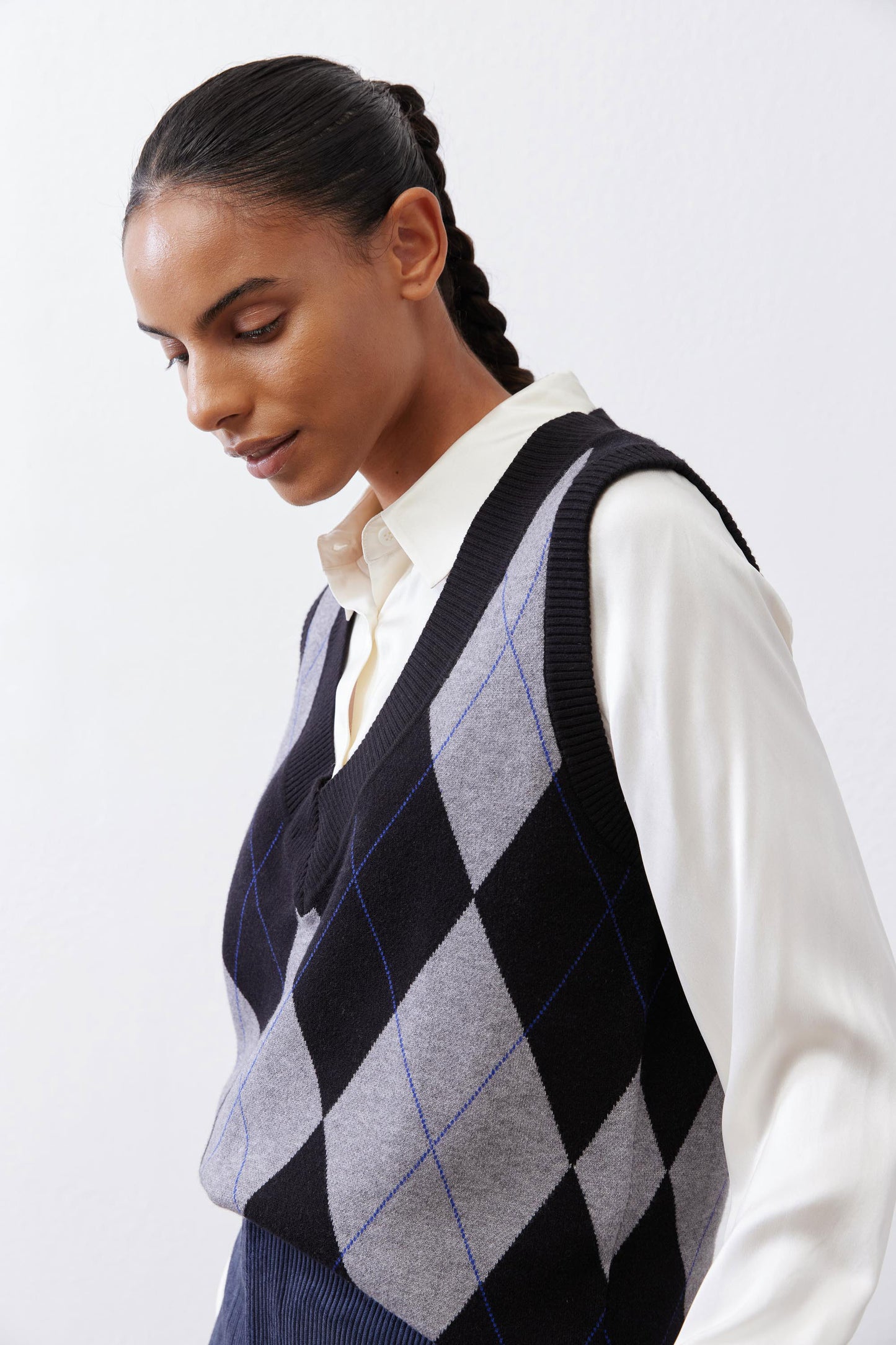 Deep V Sweater Vest