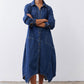 Handkerchief Denim Shirt Dress