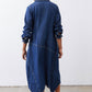 Handkerchief Denim Shirt Dress