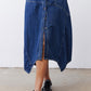 Handkerchief Denim Shirt Dress