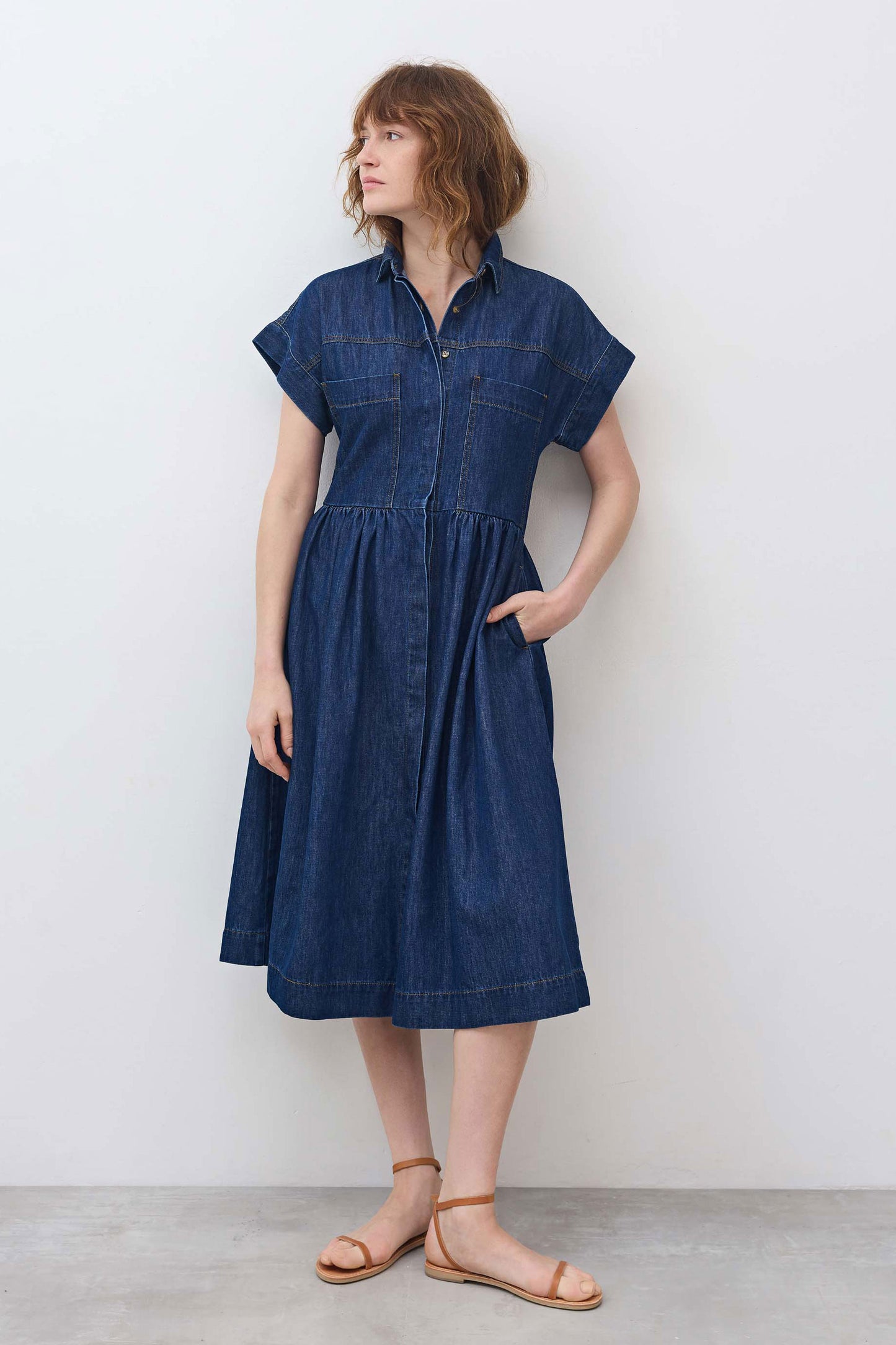The Denim Shirt Dress