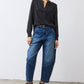 The Petite Denim Wide-ish Pants