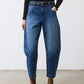 The Petite Denim Wide-ish Pants