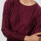 Relaxed Pleated Top
