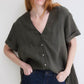 Drifter Oversized Linen Top