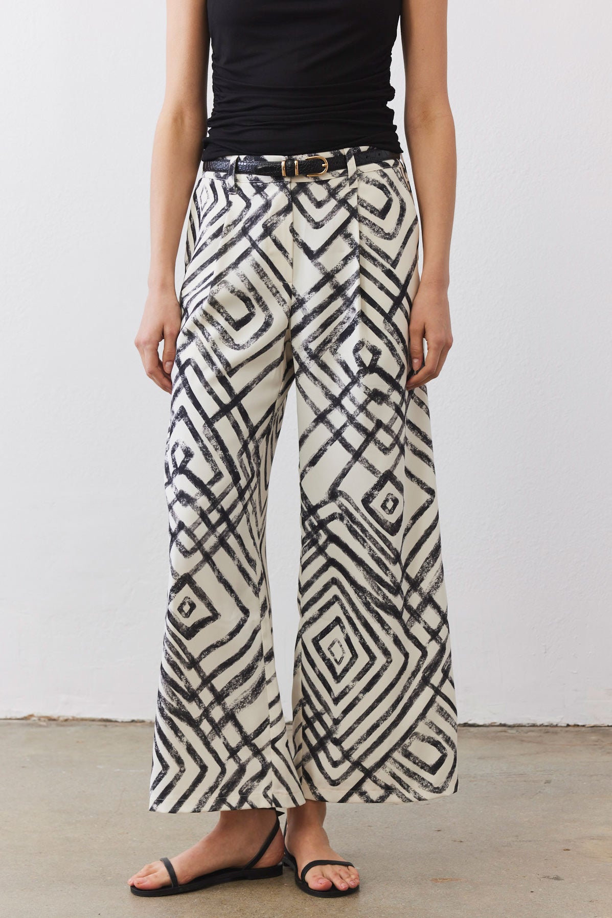 The Editor Wide Leg Trousers