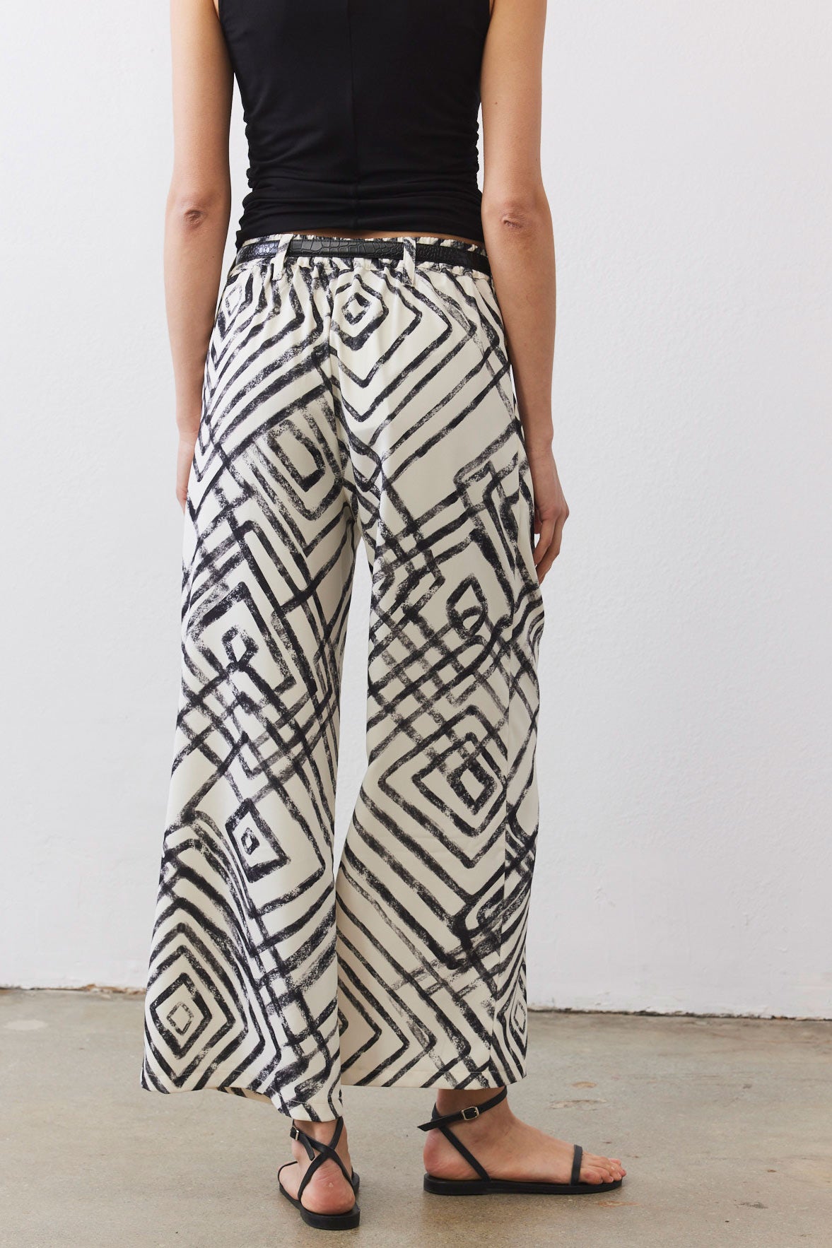 The Editor Wide Leg Trousers